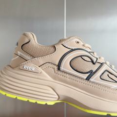 1:1 quality version Leather and mesh fabric patchwork reflective sneakers 34 colors
