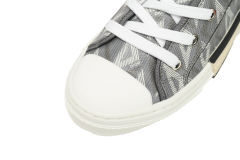 D High Top Gray CD Diamond Canvas 3SH118ZPP_H868