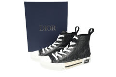 D High Top Black CD Diamond Canvas 3SH118ZPP_H900