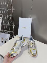 1:1 quality version Mesh cowhide leather patchwork embroidered logo sneakers 7 colors