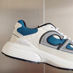 1:1 quality version Leather and mesh fabric patchwork reflective sneakers 34 colors