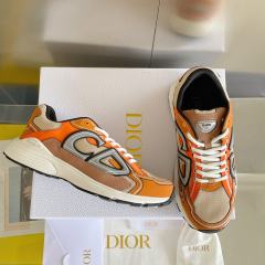 1:1 quality version Leather and mesh fabric patchwork reflective sneakers 34 colors