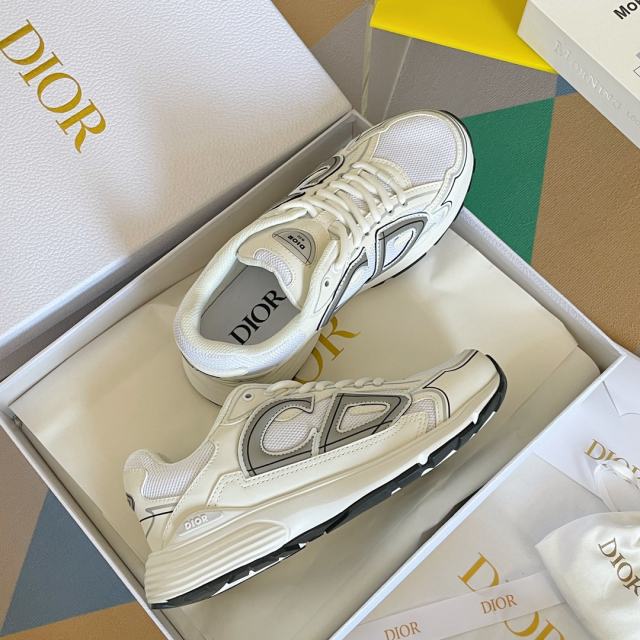1:1 quality version Leather and mesh fabric patchwork reflective sneakers 34 colors