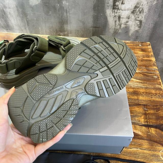 1:1 quality version Tourist Fabric Velcro Sandals 6 colors