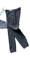 28022146 Zipper Pocket Drawstring Sweatpants 2 colors