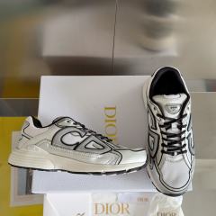 1:1 quality version Leather and mesh fabric patchwork reflective sneakers 34 colors