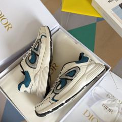 1:1 quality version Leather and mesh fabric patchwork reflective sneakers 34 colors