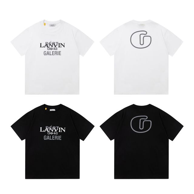 Retro overlapping floating grey label Washed Print tee