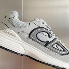 1:1 quality version Leather and mesh fabric patchwork reflective sneakers 34 colors