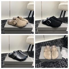 1:1 quality version Thumb Half Slippers Casual Slippers 3 colors