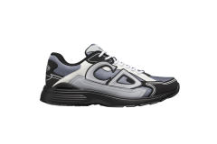 D Sneaker Blue Mesh with Gray White and Black Technical Fabric 3SN279ZRB_H068