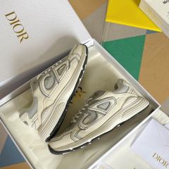 1:1 quality version Leather and mesh fabric patchwork reflective sneakers 34 colors
