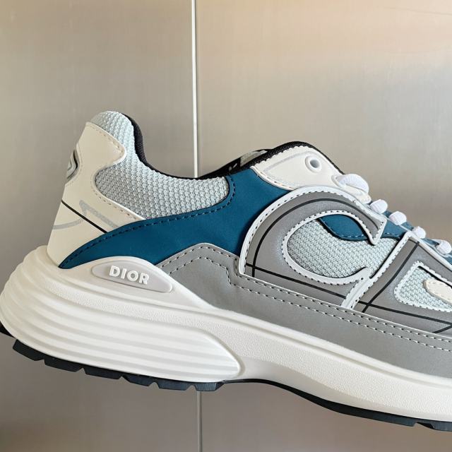 1:1 quality version Leather and mesh fabric patchwork reflective sneakers 34 colors