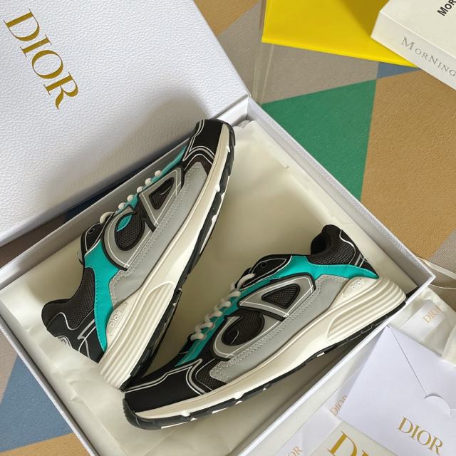 1:1 quality version Leather and mesh fabric patchwork reflective sneakers 34 colors