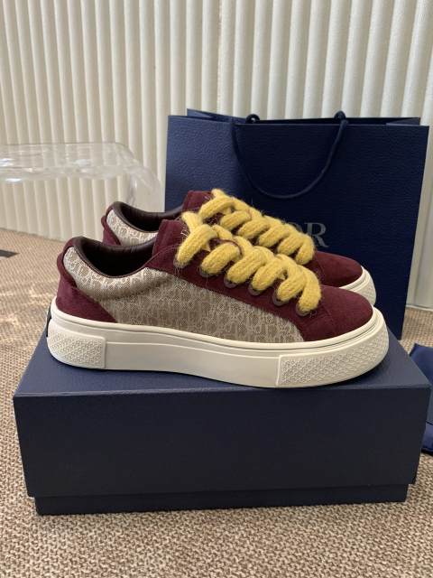 1:1 quality version Side Embroidered Logo Canvas Paneled Leather Patchwork Board Shoes 7 colors