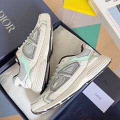 1:1 quality version Leather and mesh fabric patchwork reflective sneakers 34 colors