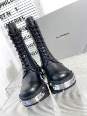 1:1 quality version Dark Biker Boots 2 colors