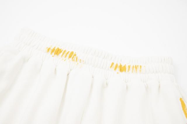 Colored crayon double-sided logo shorts