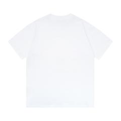 Retro swirl graffiti Washed Print tee