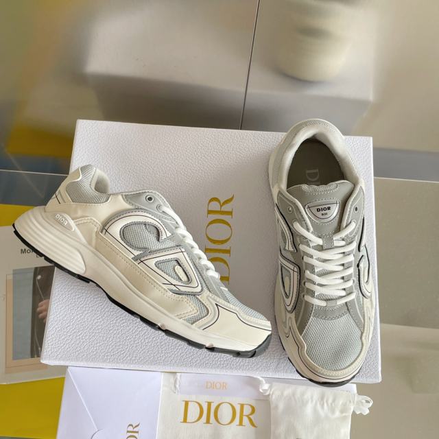 1:1 quality version Leather and mesh fabric patchwork reflective sneakers 34 colors