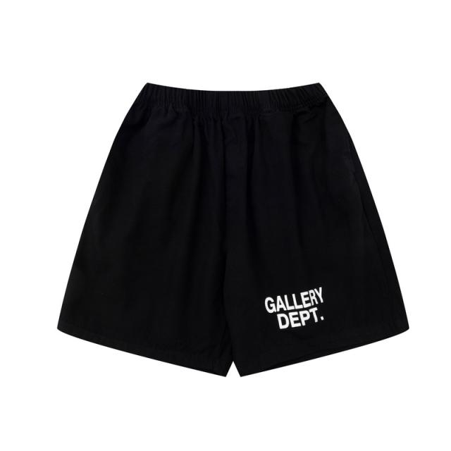Pure color Martin washed cotton shorts