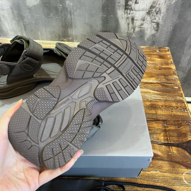 1:1 quality version Tourist Fabric Velcro Sandals 6 colors