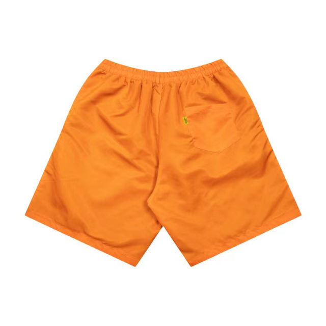 Solid color smooth woven shorts