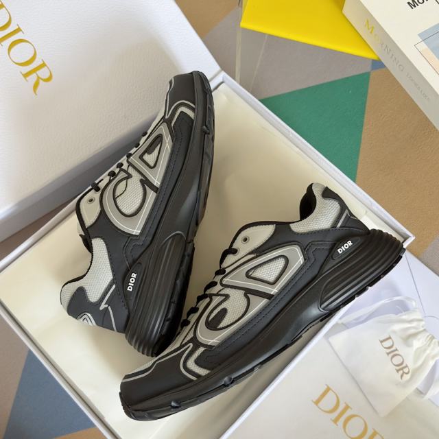 1:1 quality version Leather and mesh fabric patchwork reflective sneakers 34 colors