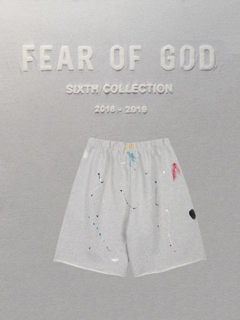 hand drawn shorts 3 colors