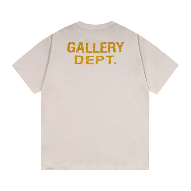 Retro embossed logo flame washed printed tee