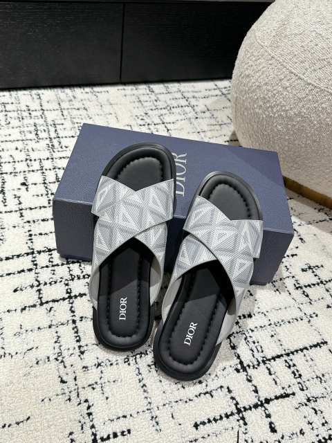 1:1 quality version Cross Strap Sandals 4 colors