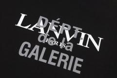 Retro overlapping floating grey label Washed Print tee
