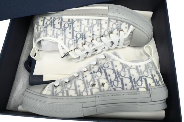 D Low White Navy Oblique 3SN249YNT_H568
