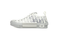D Low White Navy Oblique 3SN249YNT_H568
