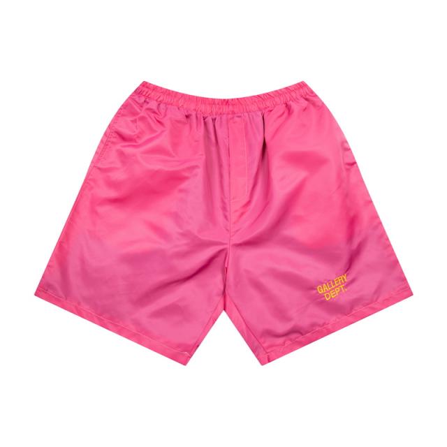 Solid color smooth woven shorts