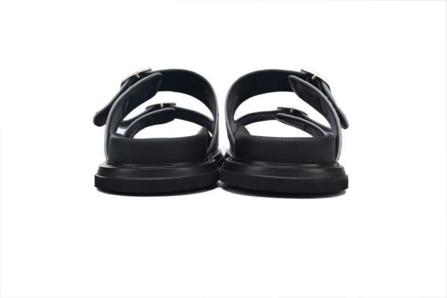 D AQUA SANDAL Light Grey Dior Oblique Jacquard