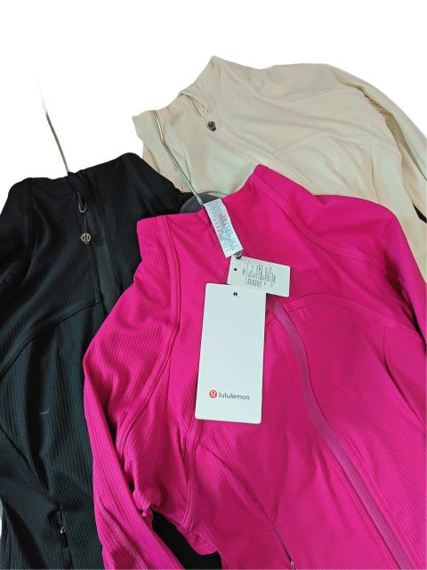 Lulu Threaded Yoga Jacket 3 colors for girls
