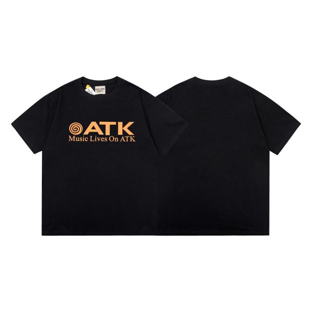 Retro swirl graffiti Washed Print tee