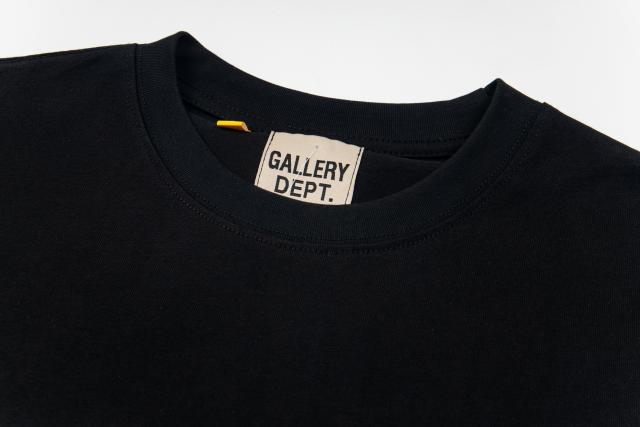 Retro gold foil logo Washed Print tee