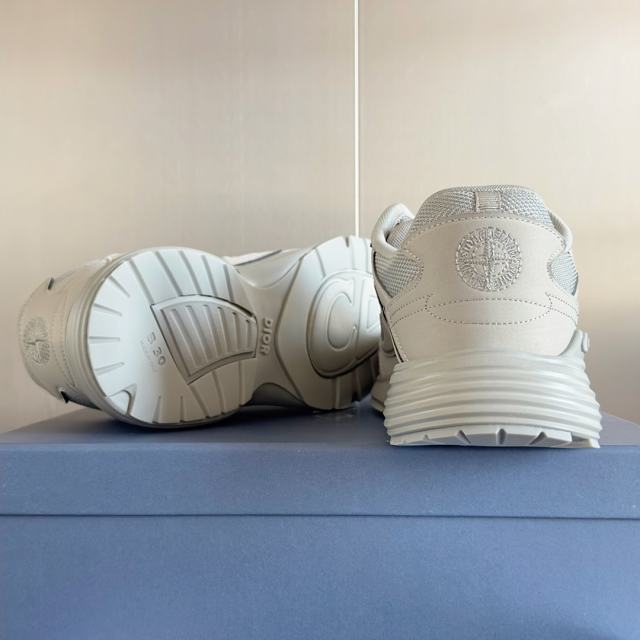 1:1 quality version  St0ne x Di0r Co-branded Compass Embroidered B30 Mesh Sneakers 6 colors
