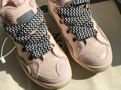 1:1 Quality L Curb Thick Lace Retro Height Increasing Thick Bottom Bread Shoes 5 colors
