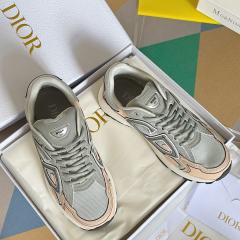 1:1 quality version Leather and mesh fabric patchwork reflective sneakers 34 colors