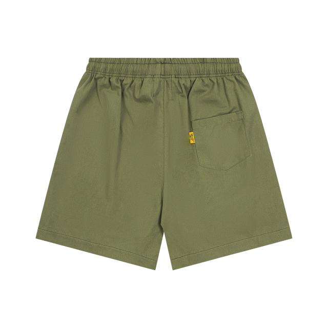 Simple logo solid color casual shorts