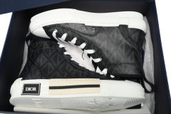 D High Top Black CD Diamond Canvas 3SH118ZPP_H900