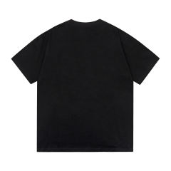 Retro sequence letter washed printed tee