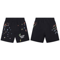 Inked Elastic Shorts 2 colors