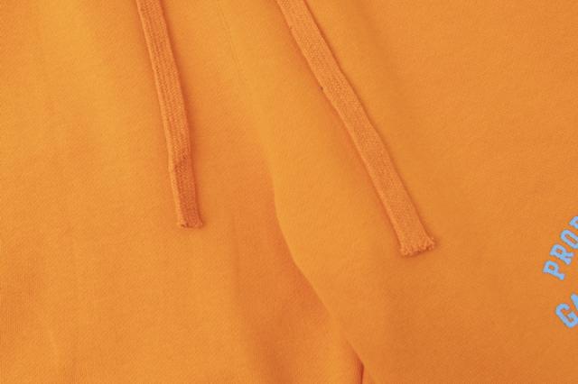 Contrast color double-sided logo solid color shorts