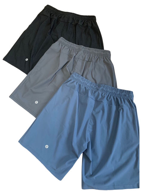 Men's Zipper Pocket Athletic Shorts 3 colors
