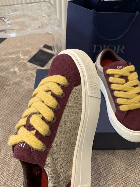 1:1 quality version Side Embroidered Logo Canvas Paneled Leather Patchwork Board Shoes 7 colors