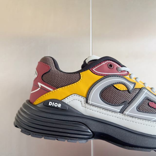 1:1 quality version Leather and mesh fabric patchwork reflective sneakers 34 colors